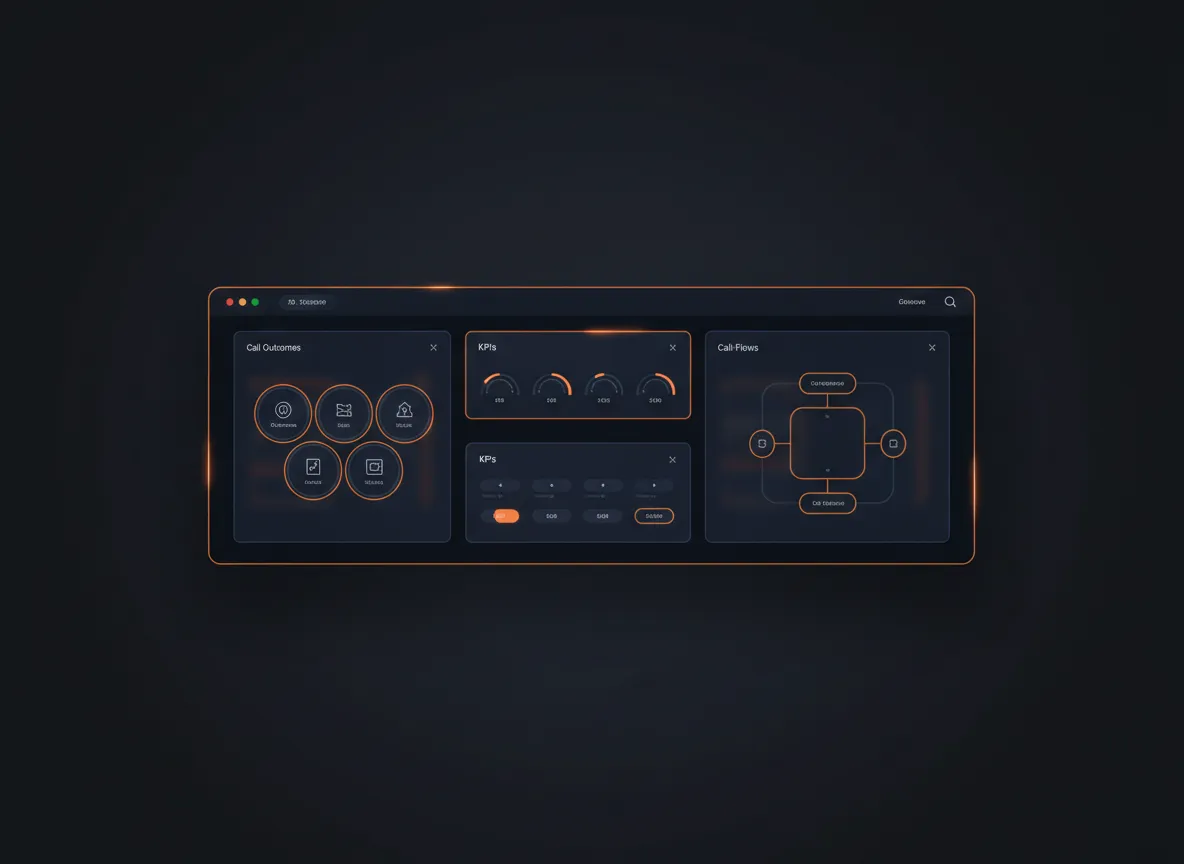 Power Media AI voice agent dashboard preview