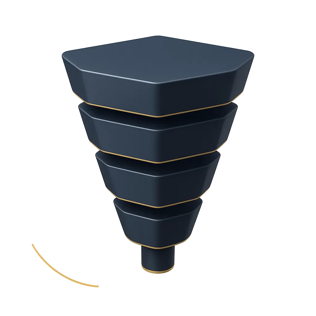 AIDE Method Lead Generation Pipeline Graphic