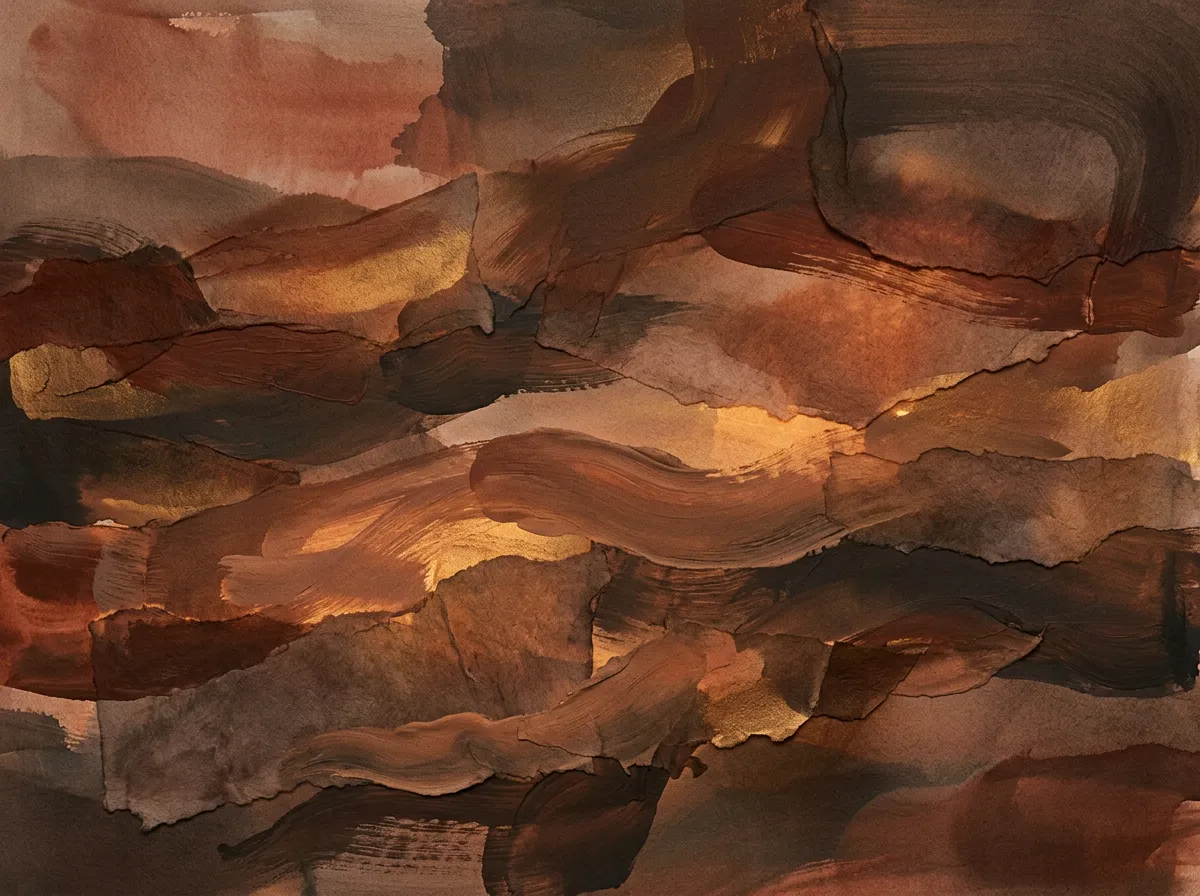 Warm artistic cover art for Anchor In The Storm spoken word charge