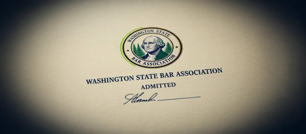Washington State Bar Association Licensed