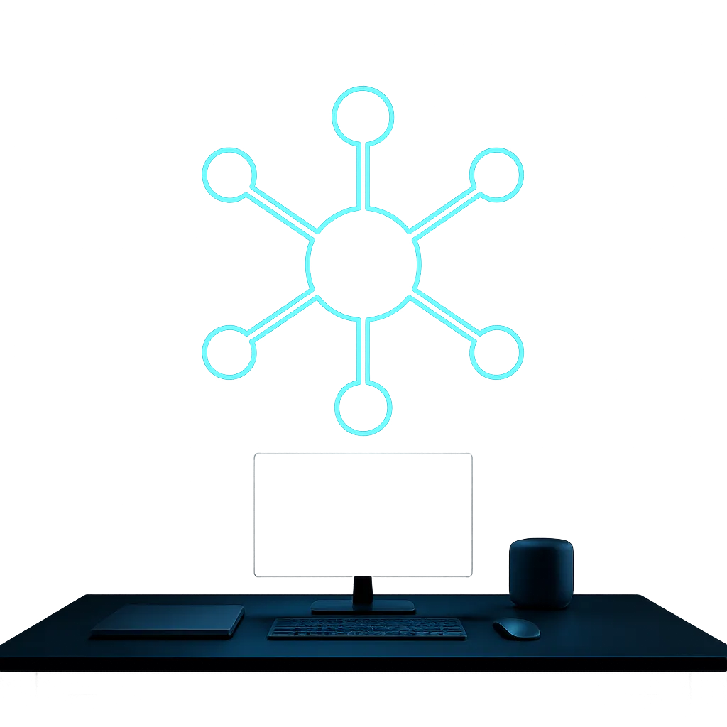 NorthStar AI Enterprise Automation Interface Visual Cutout