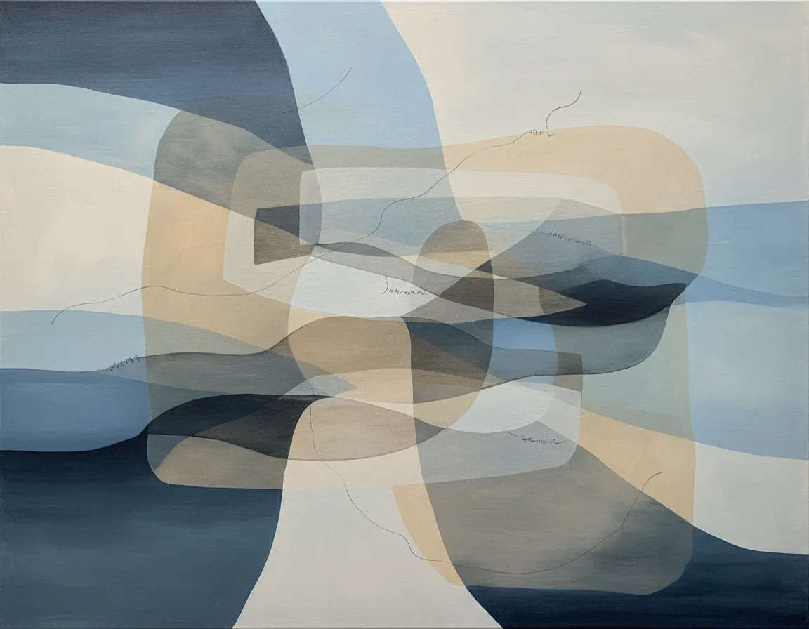 Between Thoughts — artwork by Delia Pring, commission example or available work