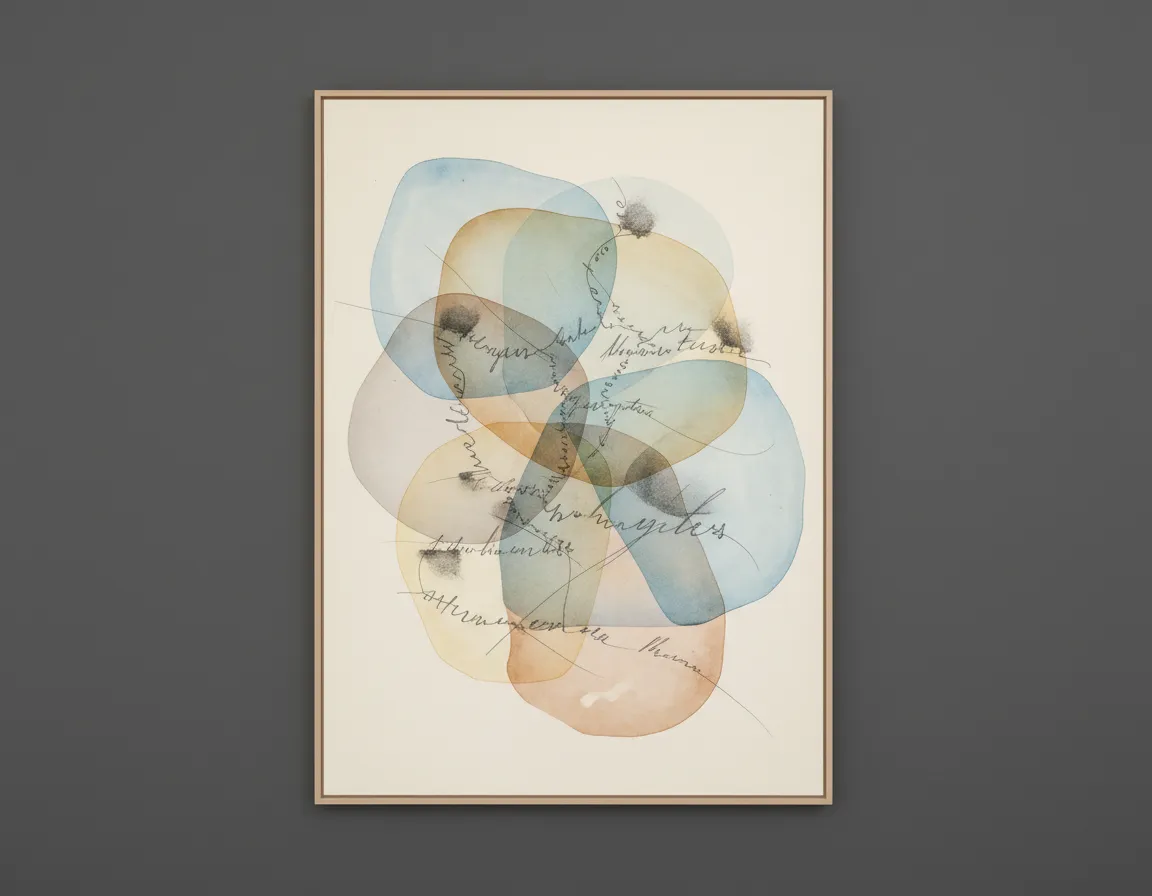 Between Thoughts — commission example by Delia Pring