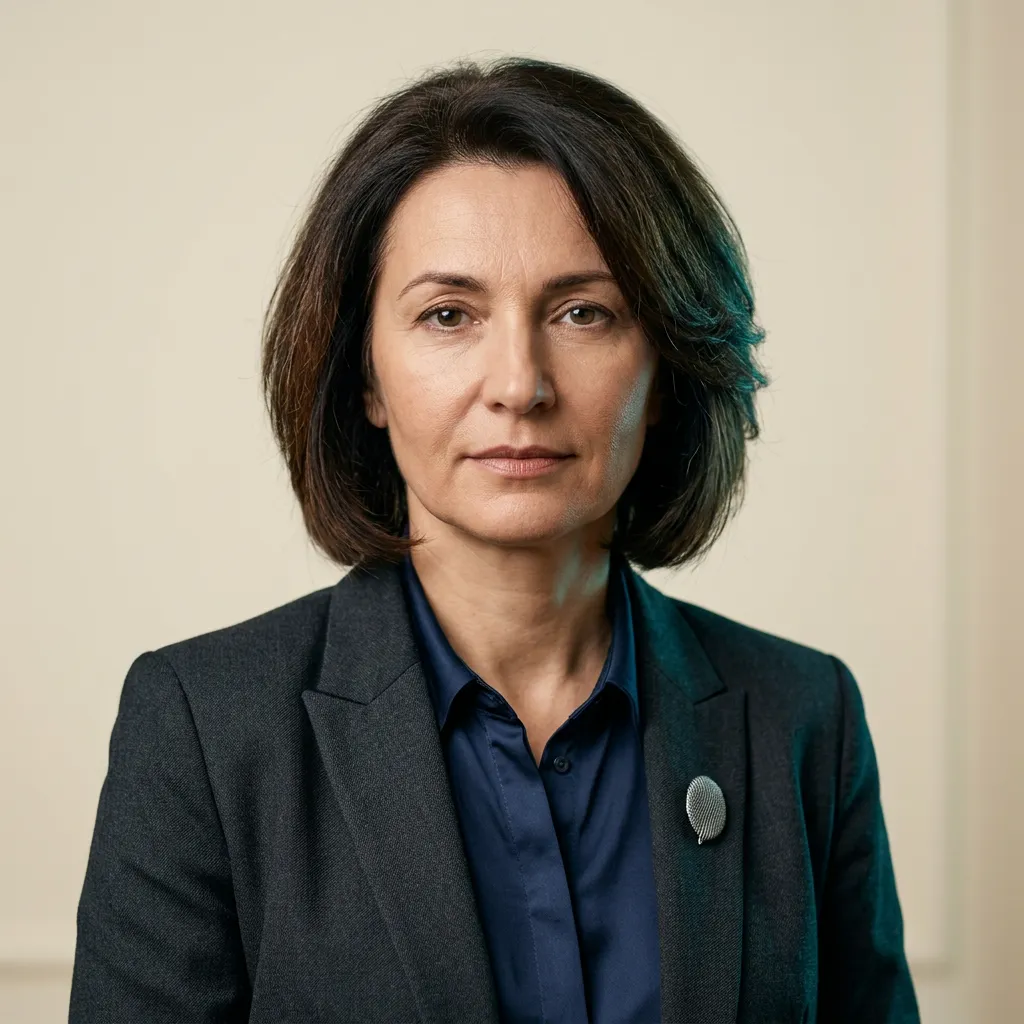 Portrait of Dr. Elena Rostova, Educational Director