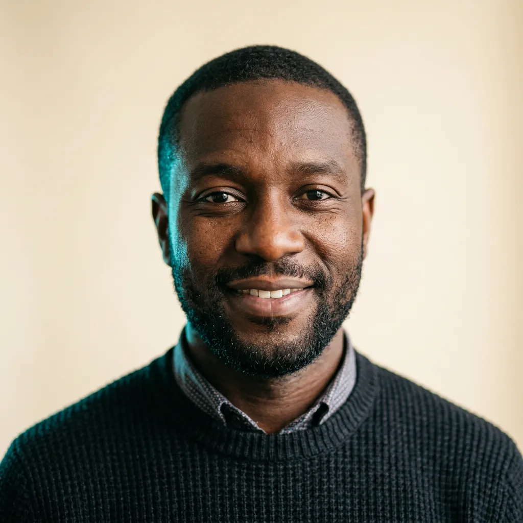 Portrait of Marcus Vance, Community Organizer