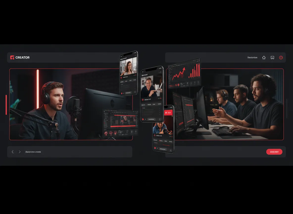 Resultados reales: analytics, clips virales y equipo de clippers trabajando