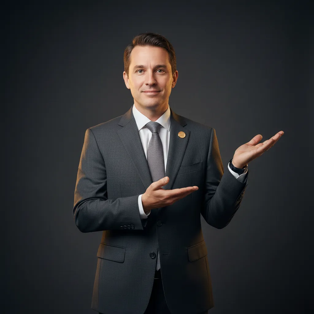 Professional in a suit representing the paths