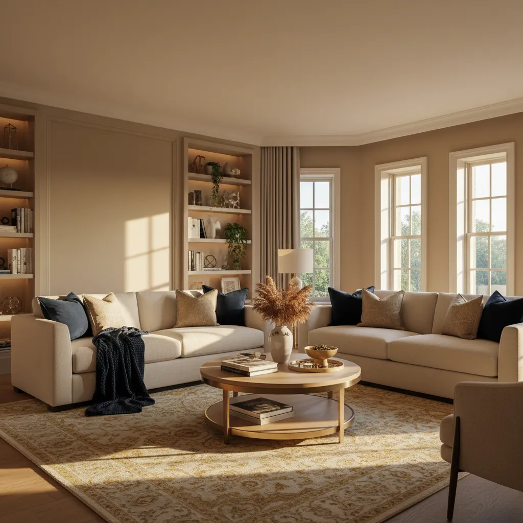 Warm and inviting property interior in Northamptonshire