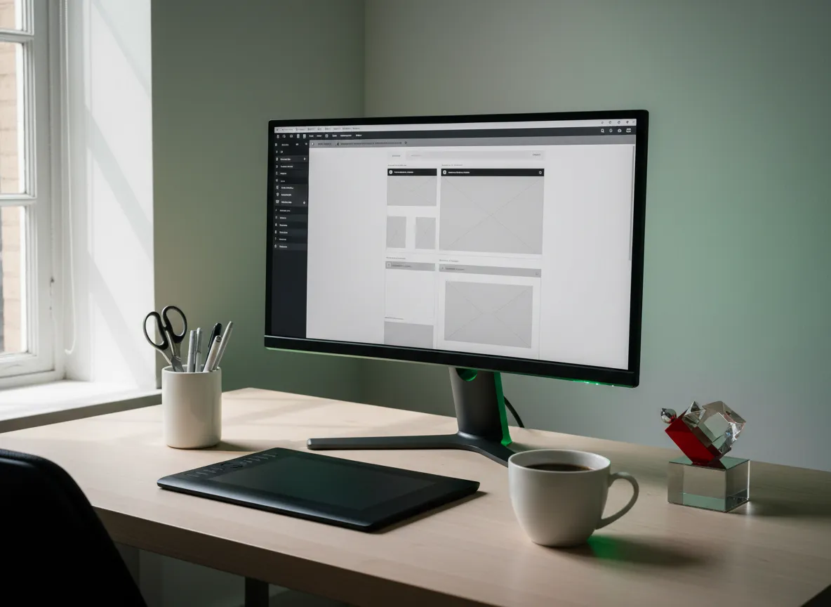 Professional web design showcase