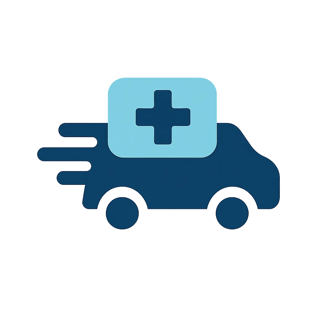 ZZ and Z Courier Service Logo