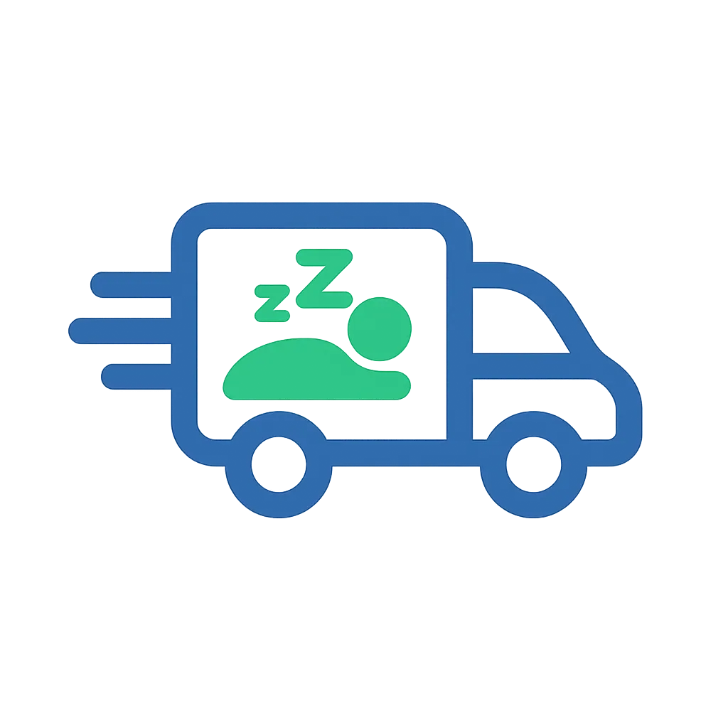 ZZ and Z Courier Service Logo