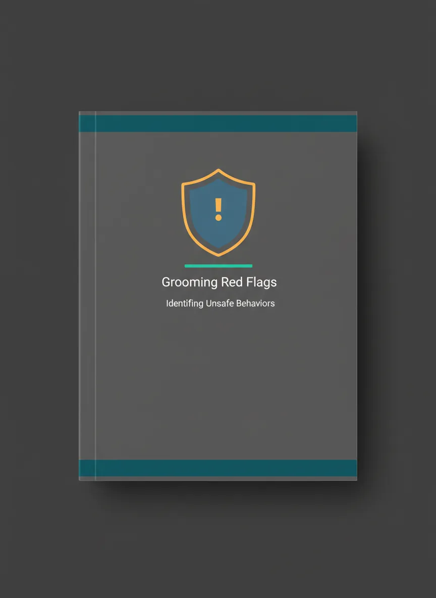 Grooming Red Flags eBook Cover