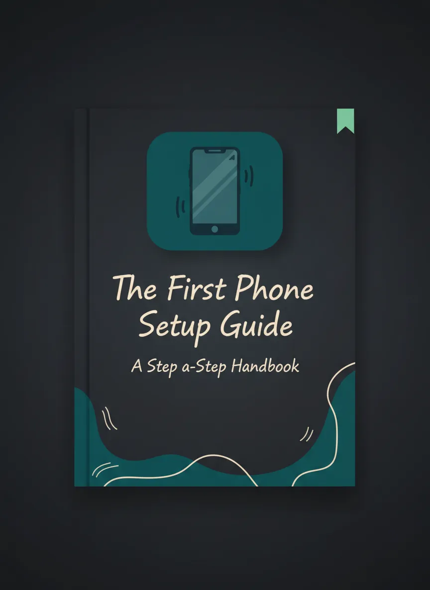The First Phone Setup Guide eBook Cover