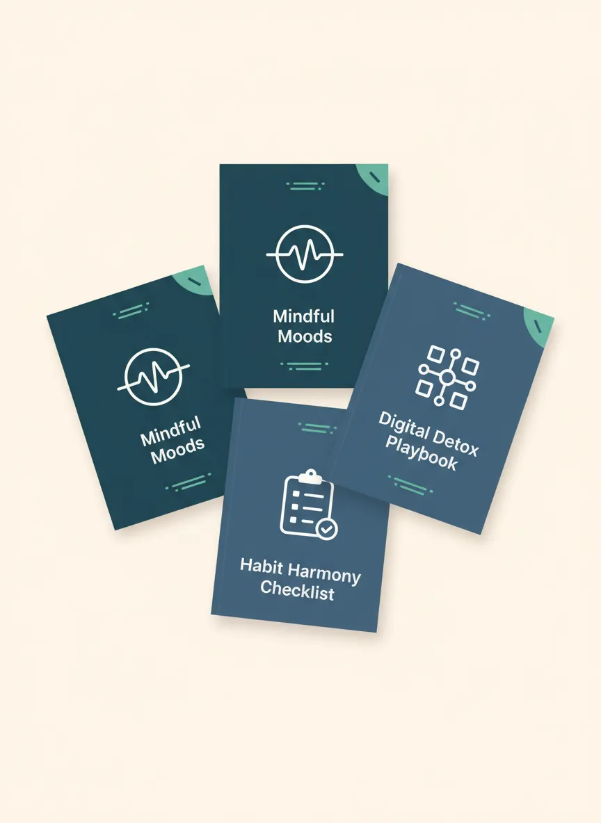 Digital Wellness Bundle Mockups