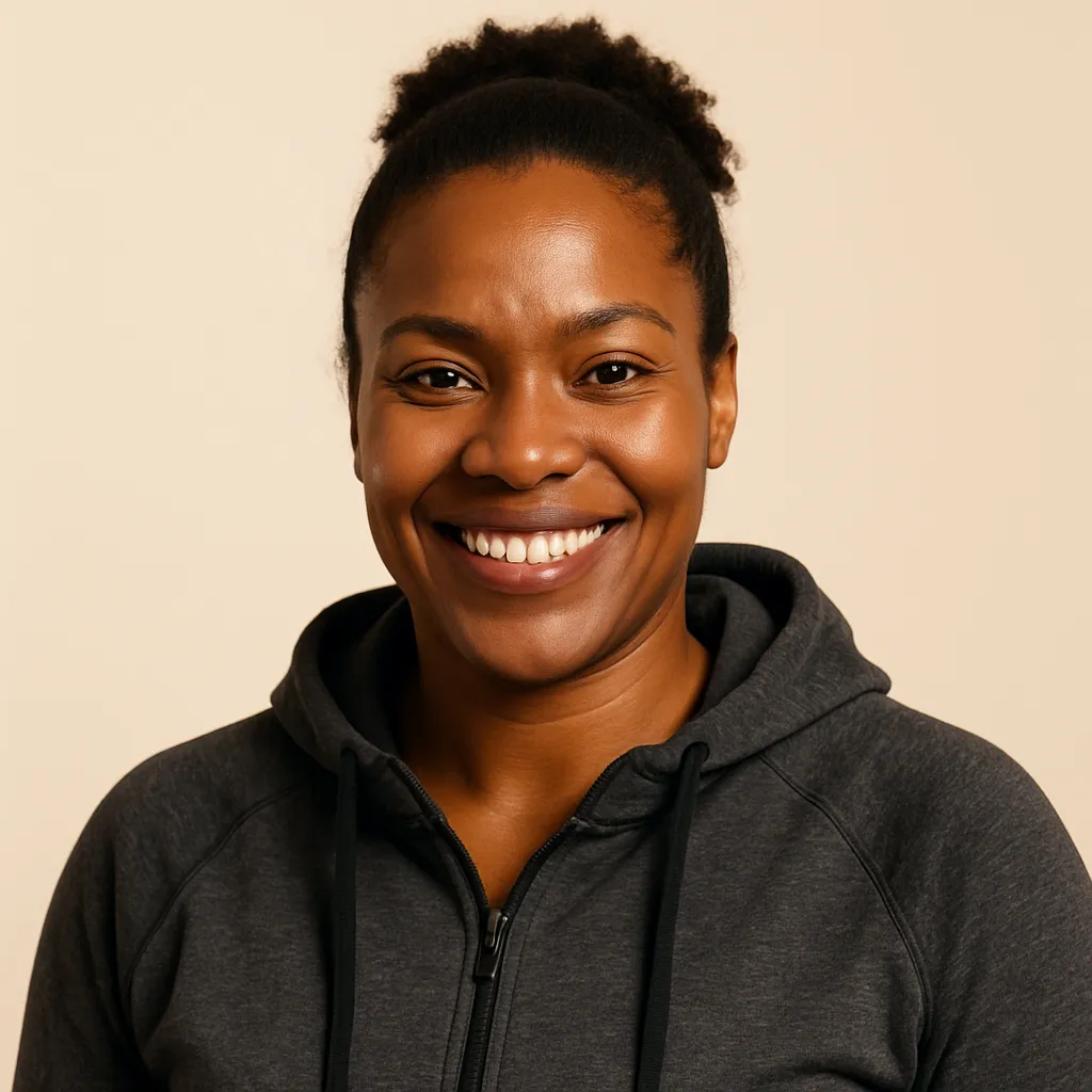 Portrait of Aisha K., Member, 2 years