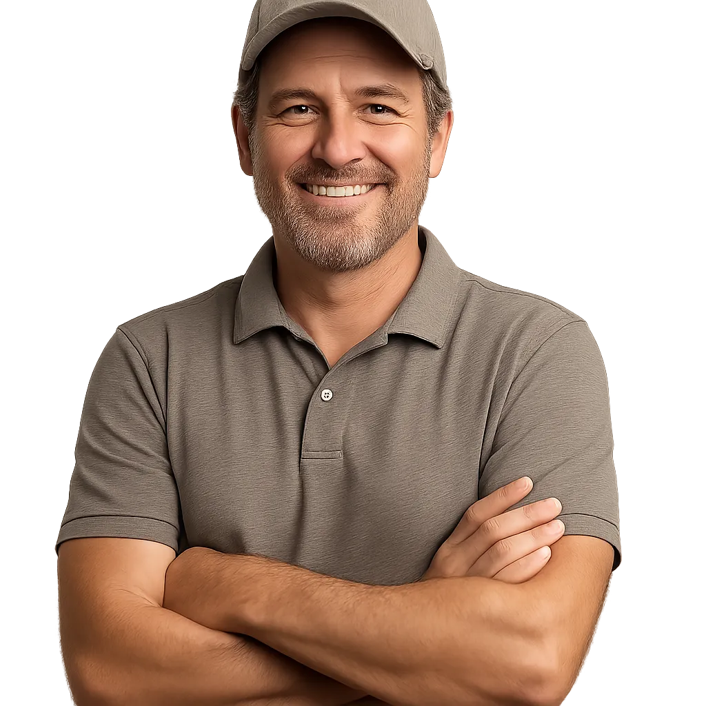 Confident Myrtle Beach small business owner portrait