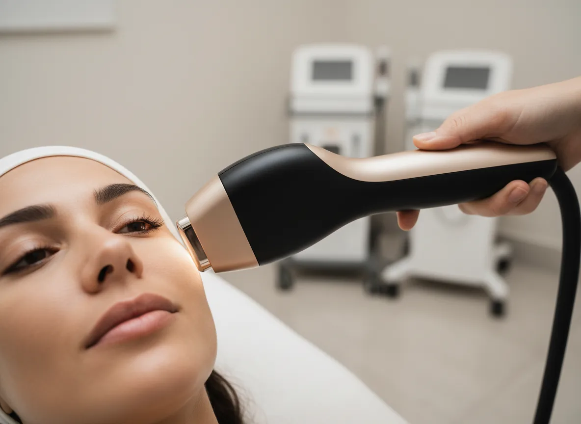 Laser skin rejuvenation treatment