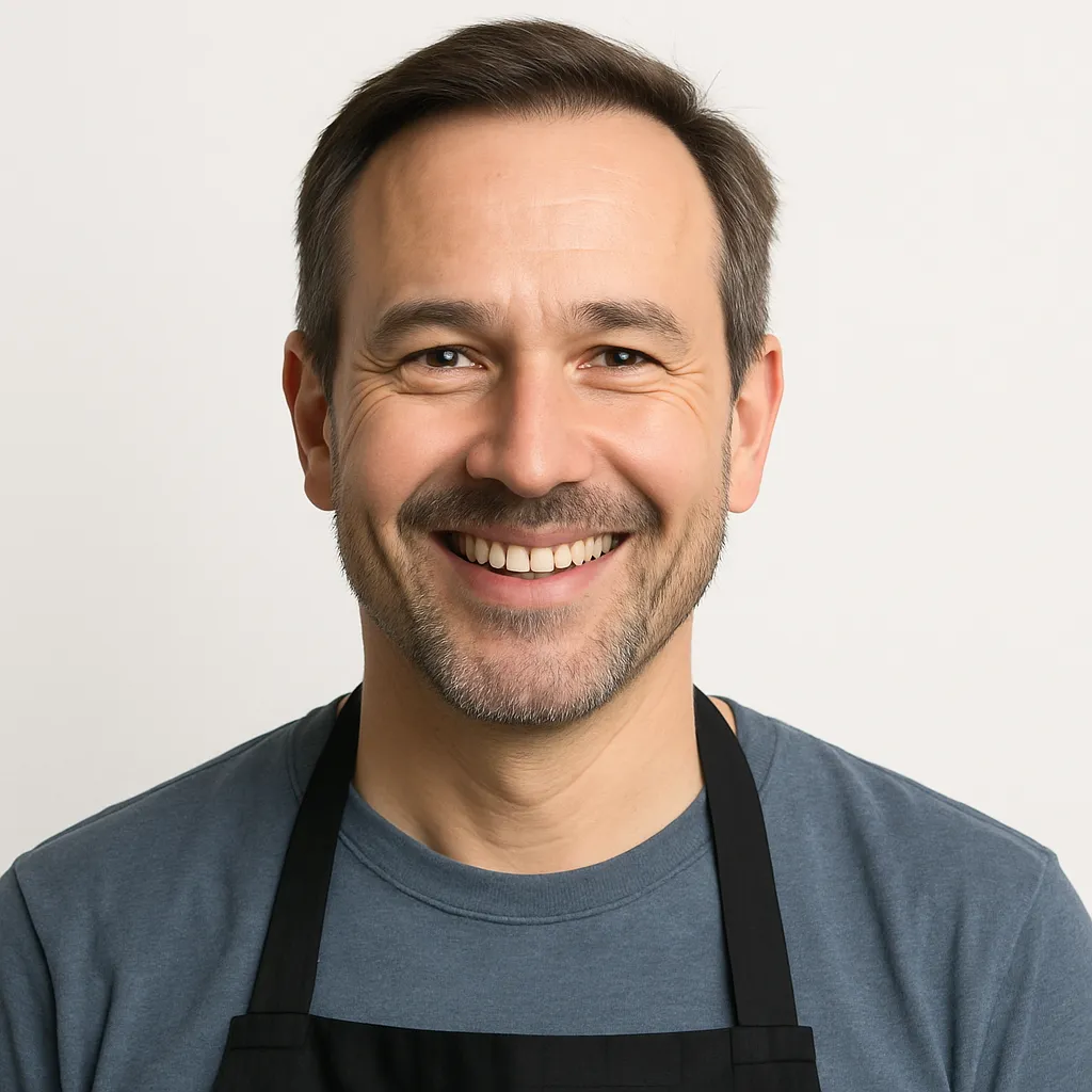 Headshot of Jason M., cafe owner