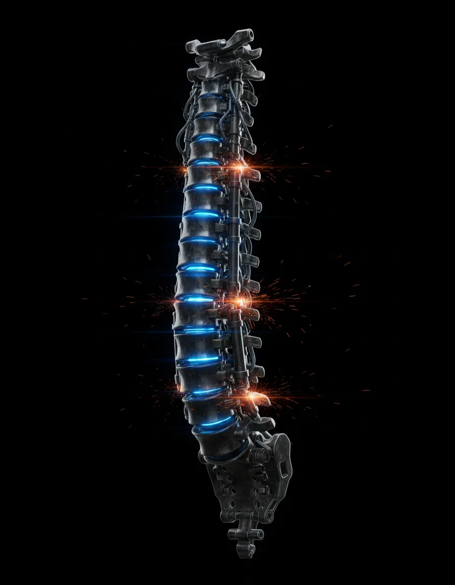 Spinal schematic diagram