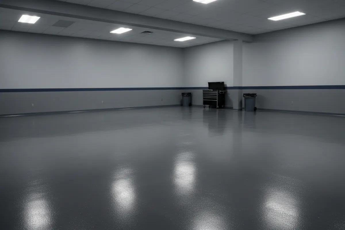 Solid colour epoxy in Metro Vancouver