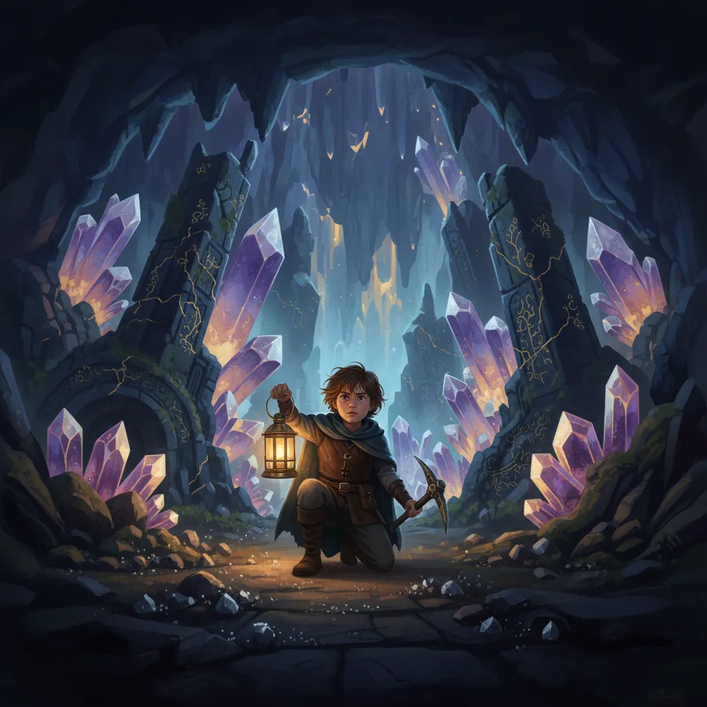 Storybook illustration suitable for ages 7 to 8