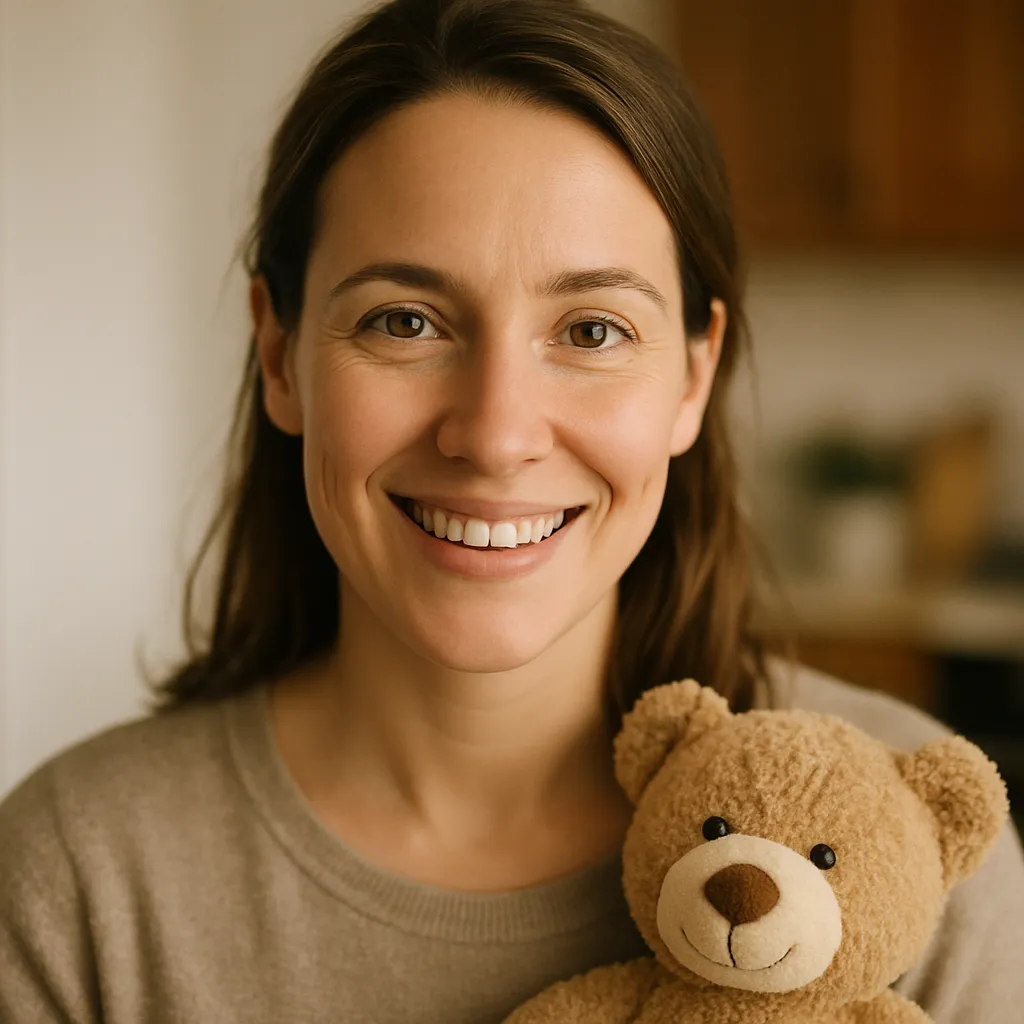 Smiling mother portrait (1:1)