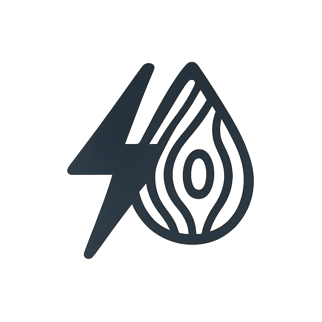 Restora Electric and Wood Logo