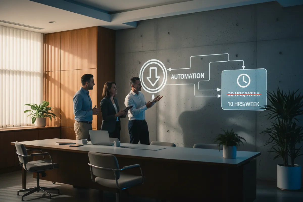 SignalCraft AutoPilot Pro dashboard and marketing automation illustration