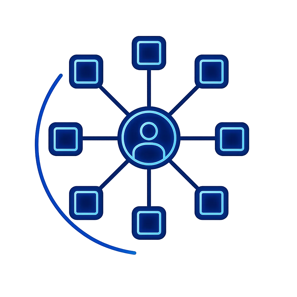 AI persona configuration with memory architecture nodes