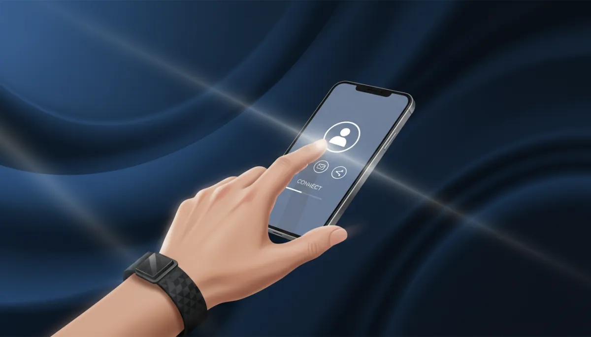 NFC Bracelet and Digital Card Mockup