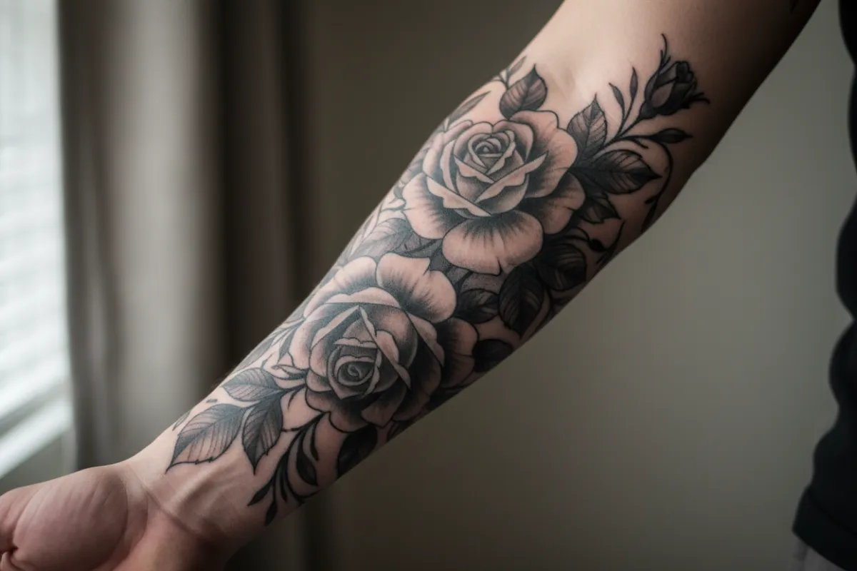 small & large tattoos