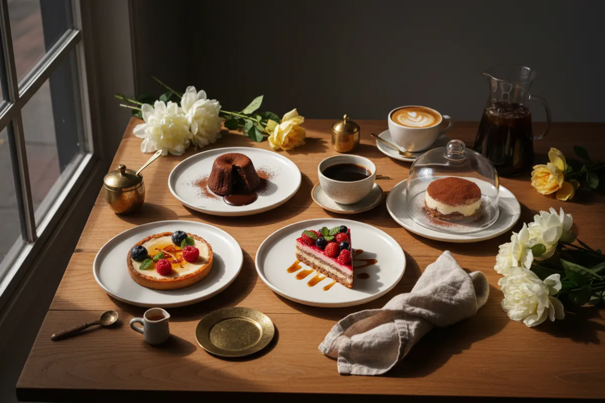 Premium food and beverage presentation