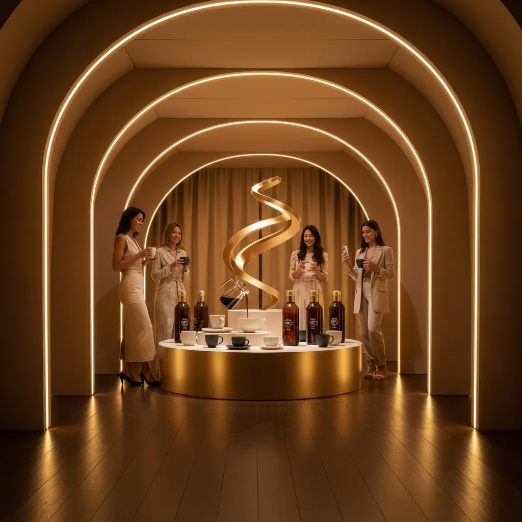 Immersive brand activation and photo opportunity