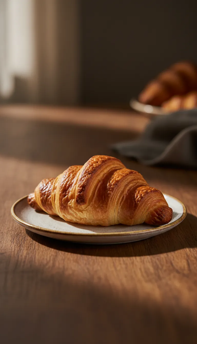 Freshly baked artisan pastry