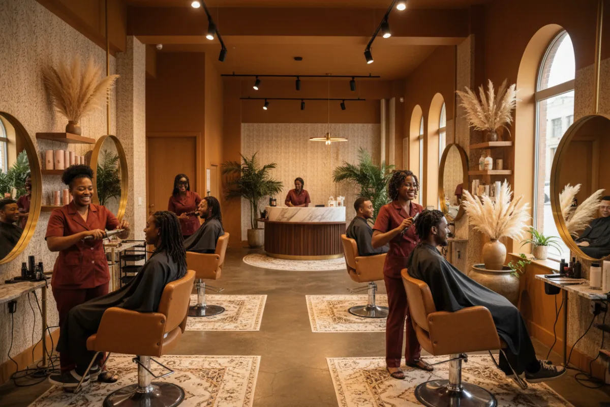 Above & Beyond Salon Footer Image