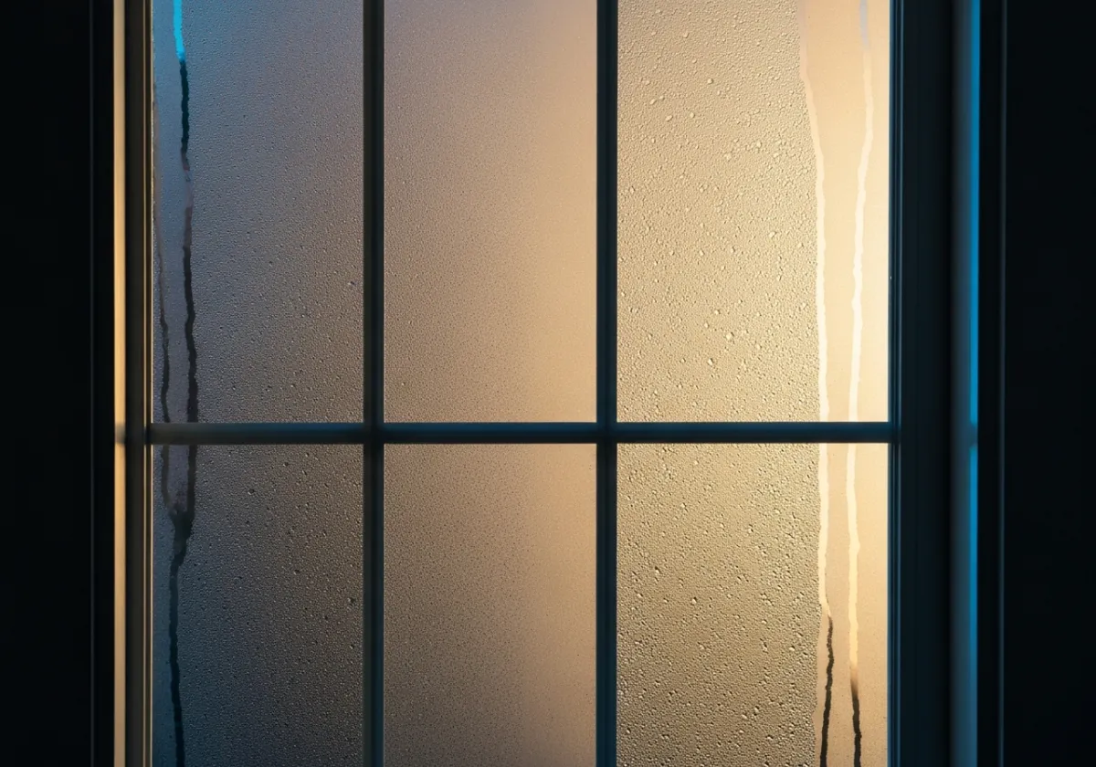 Foggy window repair and moisture removal