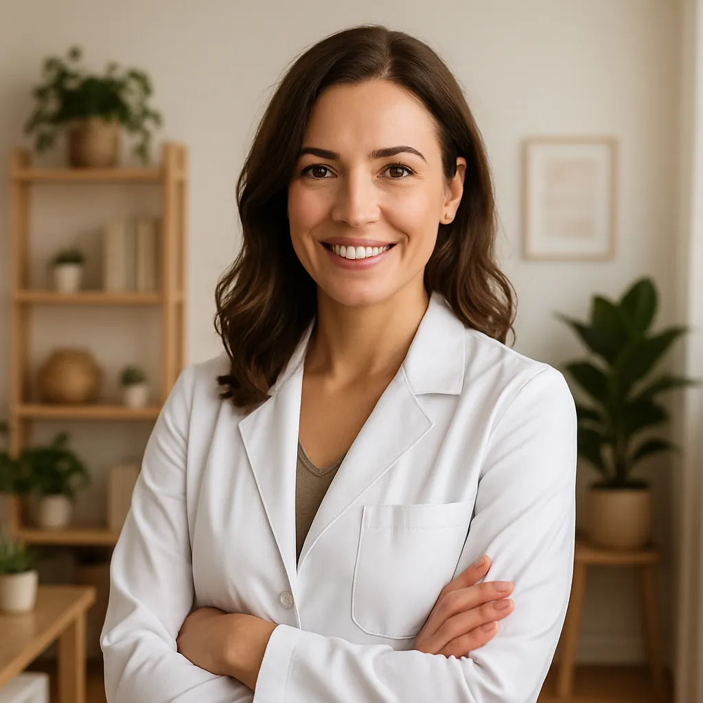 Portrait of Aisha K., Wellness Clinic founder
