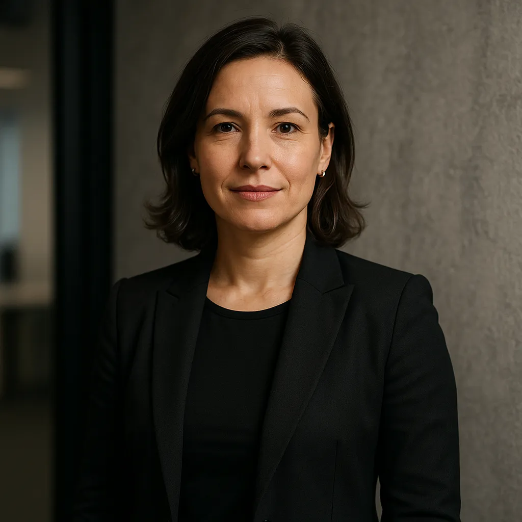 Portrait of Lena R., B2B Services founder