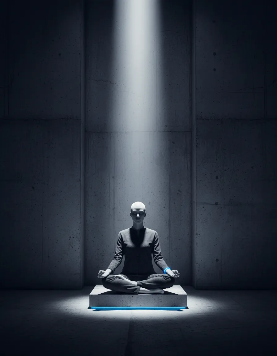 Discipline conceptual image, vertical, high contrast