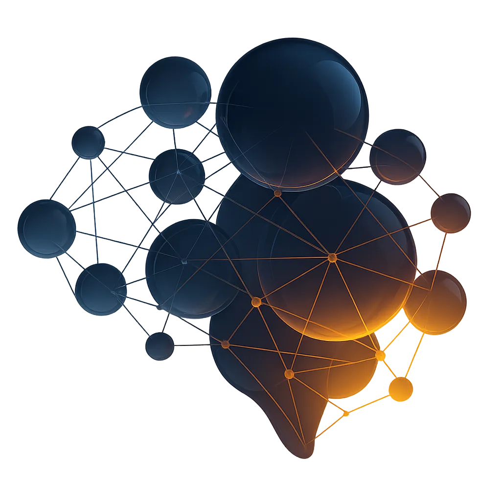 Dynamic geometric structure representing thought and data