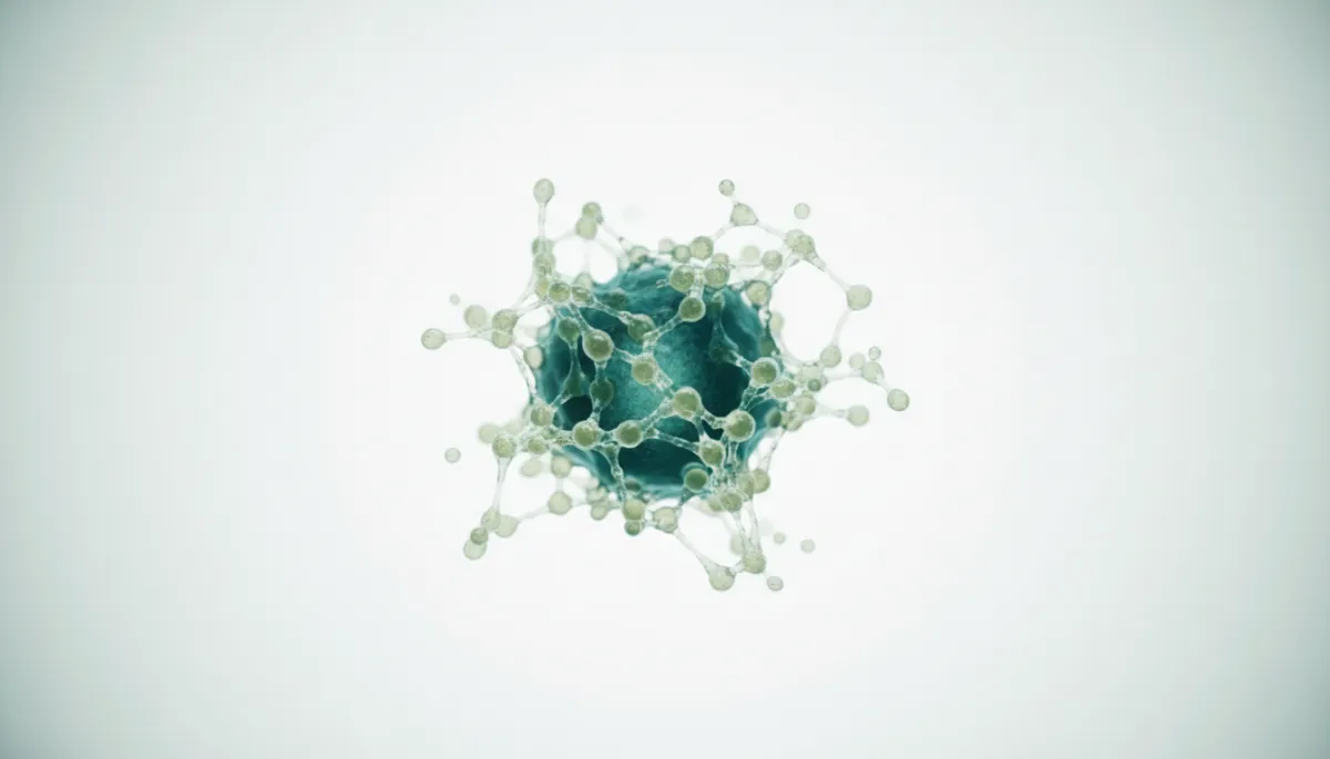 Soft focus macro representation of biological connections and human vitality