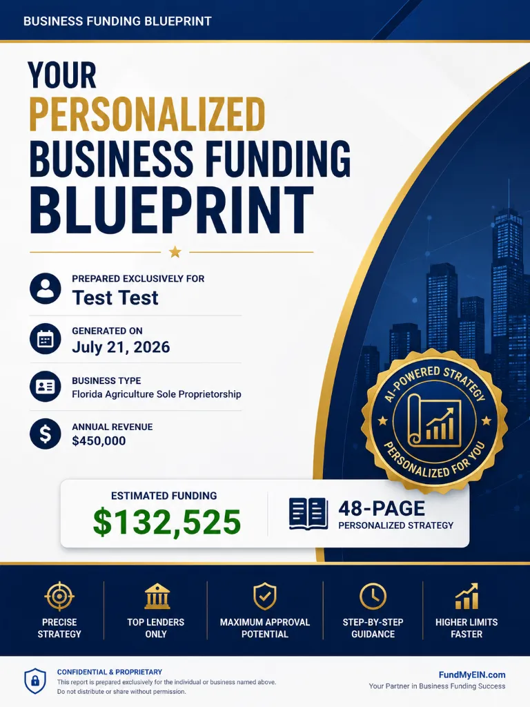 Blueprint Cover Page
