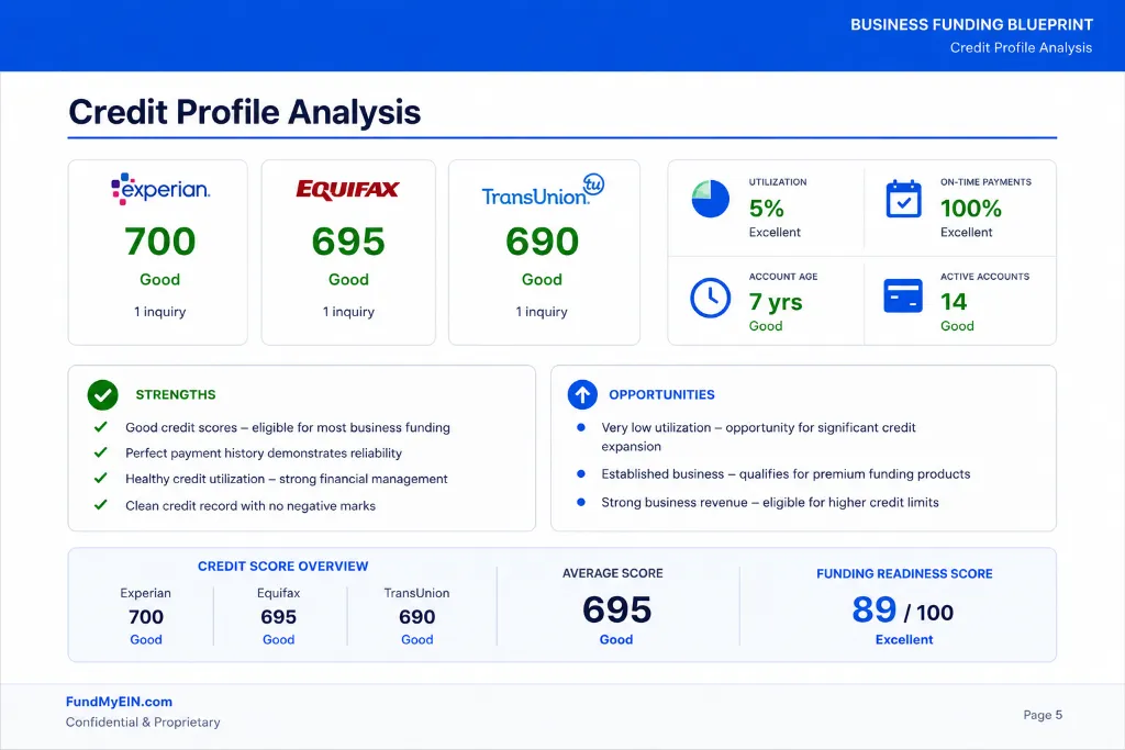 Credit Profile Analysis