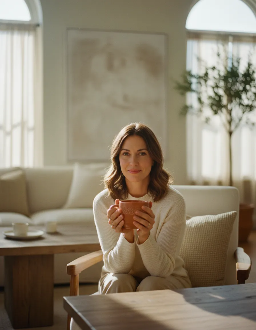 Calm lifestyle expectations image representing vitality