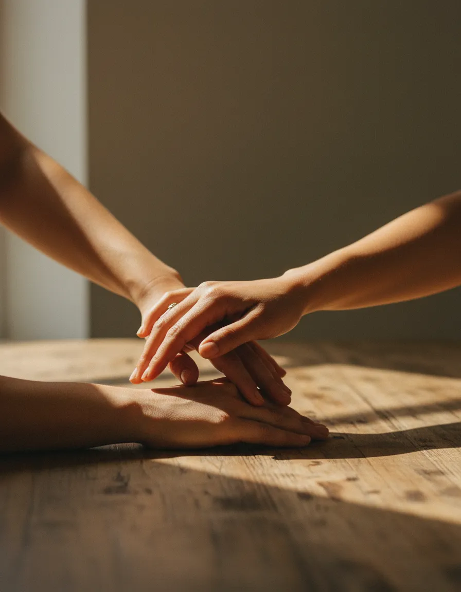 Supportive wellness moment