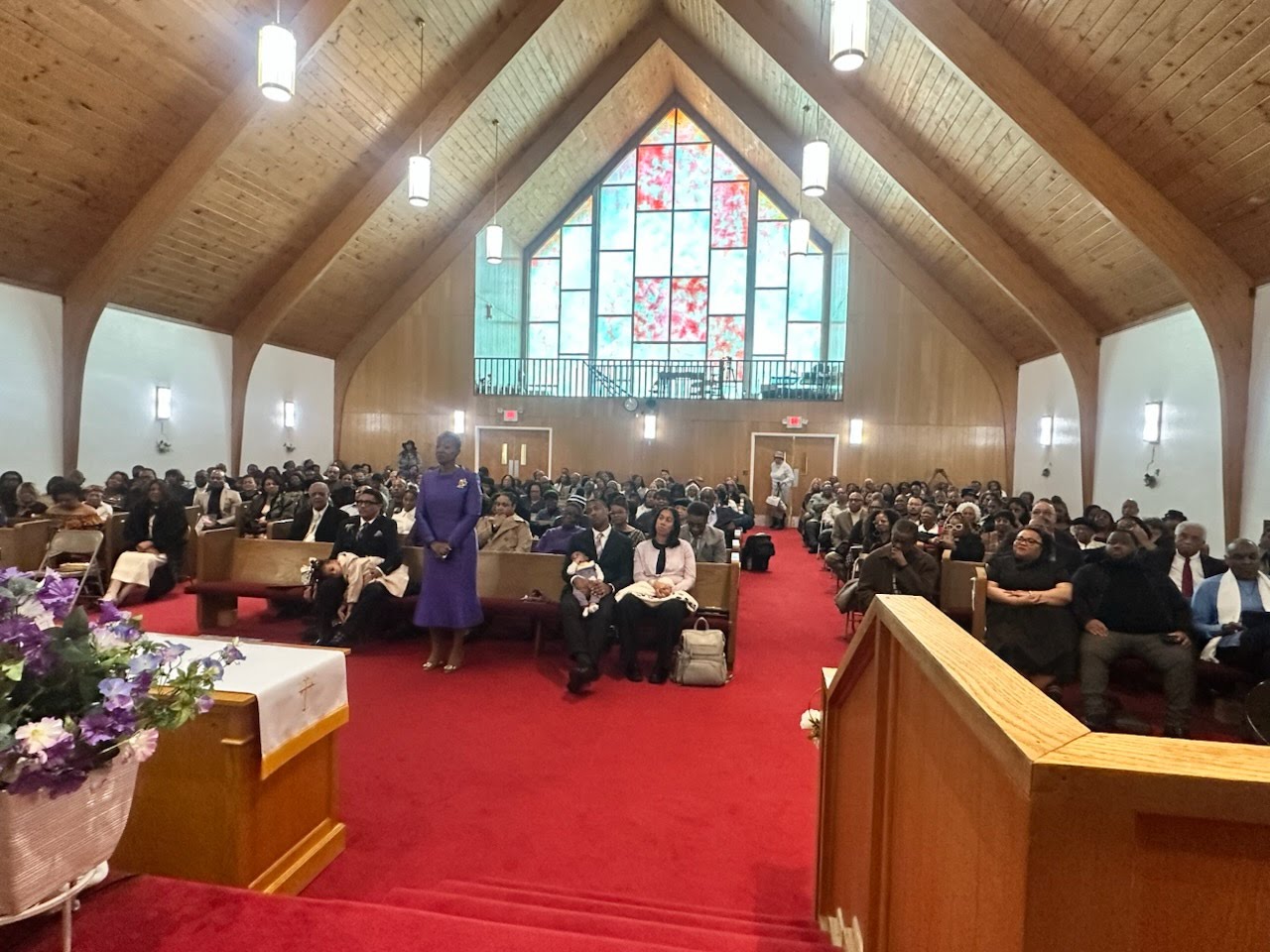 Pastoral installation service at Kayne Avenue MBC