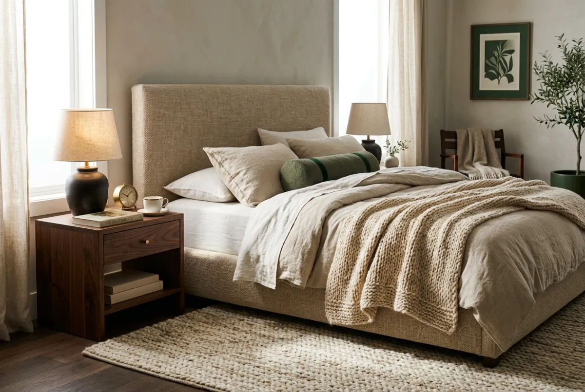 Morningside Historic Villa Primary Suite bespoke furnishings