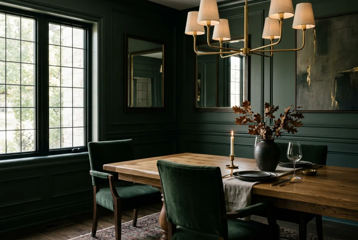 Druid Hills Estate Formal Dining interior transformation