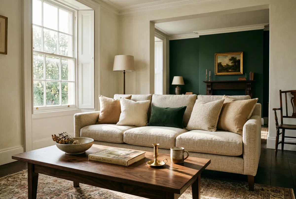 Buckhead Manor Residence Living Salon curated interior
