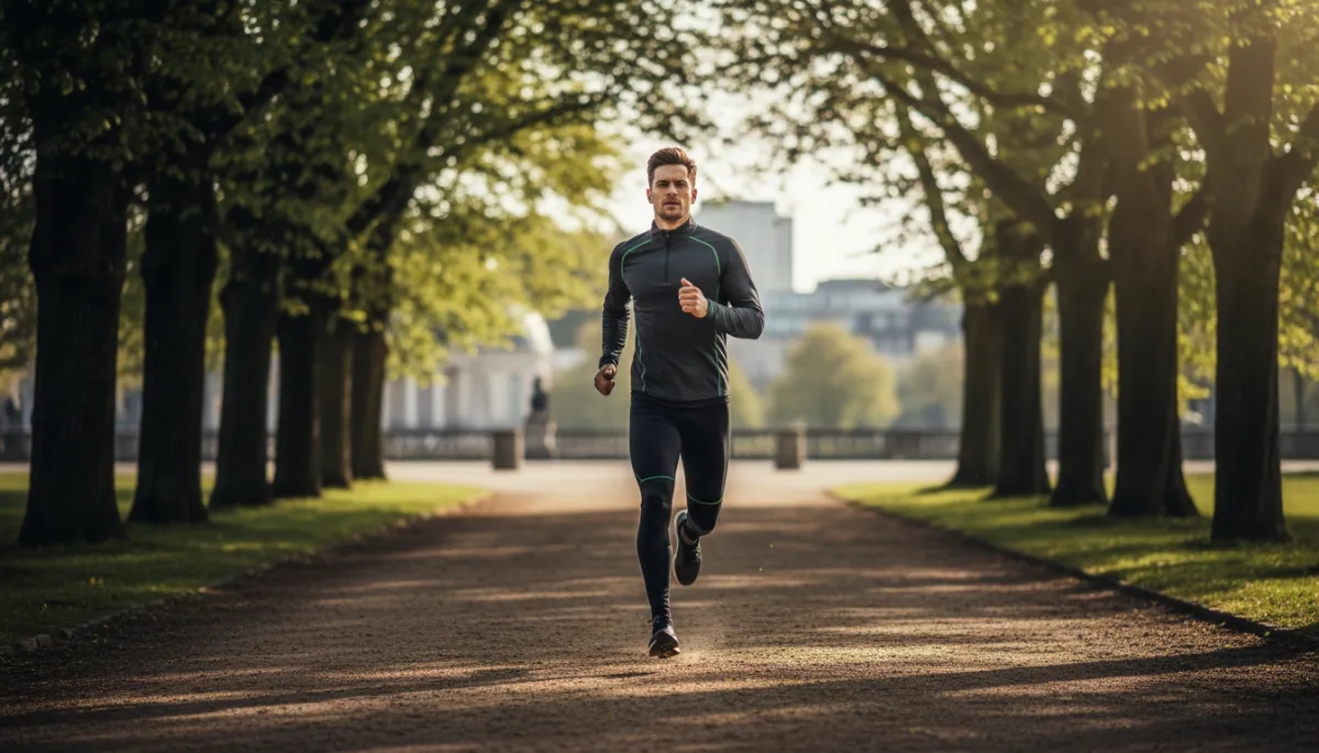 Emotionales sportliches Motiv mit dezentem Hannover-Bezug